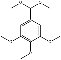 3,4,5-TRIMETHOXYBENZALDEHYDE DIMETHYL ACETAL Struktur