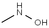 N-Methylhydroxylamine Struktur