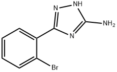 5-(2-Bromophenyl)-4H-1,2,4-triazol-3-amine Struktur