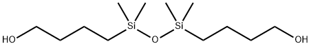 1,3-BIS(4-HYDROXYBUTYL)TETRAMETHYLDISILOXANE Struktur