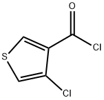 3-Thiophenecarbonyl chloride, 4-chloro- (9CI) Struktur