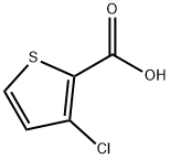 3-クロロチオフェン-2-カルボン酸 化學(xué)構(gòu)造式