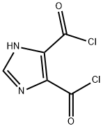 1H-Imidazole-4,5-dicarbonyldichloride(9CI) Struktur