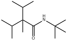 N-(tert-butyl)-2-isopropyl-2,3-dimethylbutyramide Struktur