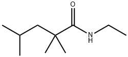 N-ethyl-2,2,4-trimethylvaleramide Struktur