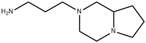 Pyrrolo[1,2-a]pyrazine-2(1H)-propanamine, hexahydro- (9CI) Struktur