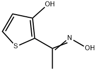 2-[1-(Hydroxyimino)ethyl]-3-hydroxythiophene Struktur