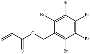 PENTABROMOBENZYL ACRYLATE Struktur