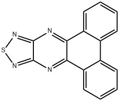 Dibenzo[f,h][1,2,5]thiadiazolo[3,4-b]quinoxaline Struktur