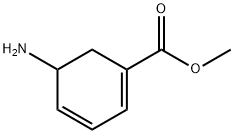 1,3-Cyclohexadiene-1-carboxylicacid,5-amino-,methylester(9CI) Struktur