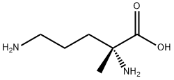 D-Ornithine, 2-methyl- (9CI) Struktur