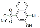 sodium 4-amino-3-hydroxynaphthalene-1-sulphonate Struktur