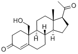 19-HYDROXYPROGESTERONE Struktur