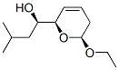 2H-Pyran-2-methanol,6-ethoxy-5,6-dihydro-alpha-(2-methylpropyl)-,(alphaR,2R,6S)-(9CI) Struktur