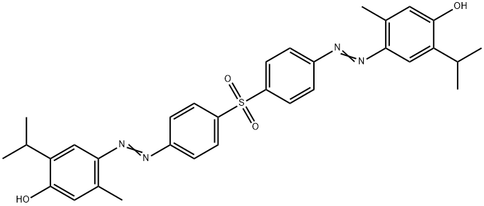 Diathymosulfone Struktur