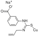 3-[(N-prop-2-enyl-C-sulfido-carbonimidoyl)amino]benzoate Struktur