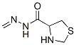 4-Thiazolidinecarboxylicacid,methylenehydrazide(9CI) Struktur