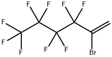 2-BROMO-2-(PERFLUORO-N-BUTYL)ETHYLENE Struktur