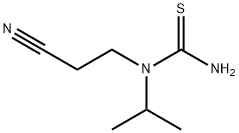 Thiourea,  N-(2-cyanoethyl)-N-(1-methylethyl)- Struktur