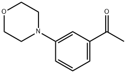 1-(3-MORPHOLIN-4-YLPHENYL)ETHANONE Struktur