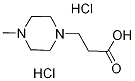 3-(4-METHYL-PIPERAZIN-1-YL)-PROPIONIC ACIDDIHYDROCHLORIDE Struktur