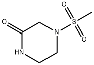 Piperazinone, 4-(methylsulfonyl)- (9CI) Struktur