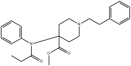 Carfentanil Struktur