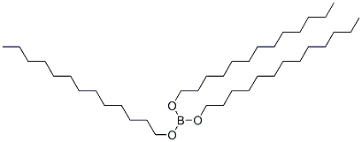 tris(tridecyl) borate Struktur