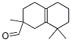 1,2,3,4,5,6,7,8-octahydro-2,8,8-trimethylnaphthalene-2-carbaldehyde Struktur