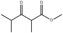 METHYL 2,4-DIMETHYL-3-OXOPENTANOATE Struktur