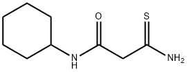 3-AMINO-N-CYCLOHEXYL-3-THIOXOPROPANAMIDE Struktur