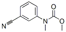 Carbamic  acid,  (3-cyanophenyl)methyl-,  methyl  ester  (9CI) Struktur