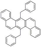 7,14-Dibenzyldibenz[a,h]anthracene Struktur