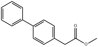 [1,1'-BIPHENYL]-4-ACETIC ACID METHYL ESTER Struktur