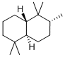 (2A,4AA,8ABETA)-1,1,2,5,5-PENTAMETHYLDECAHYDRONAPHTHALENE Struktur