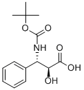 N-BOC-(2S,3S)-3-AMINO-2-HYDROXY-3-PHENYL-PROPIONIC ACID Struktur