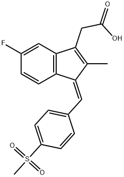 SULINDAC SULFONE Struktur