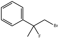 1-Bromo-2-fluoro-2-phenylpropane Struktur