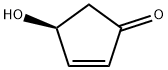 4-hydroxy-2-cyclopentenone Struktur