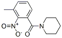 Piperidine, 1-(3-methyl-2-nitrobenzoyl)- (9CI) Struktur