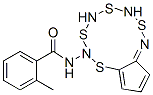 Benzamide, N-(5,6-dihydro-4H-cyclopentathiazol-2-yl)-2-methyl- (9CI) Struktur