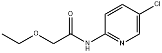 Acetamide, N-(5-chloro-2-pyridinyl)-2-ethoxy- (9CI) Struktur