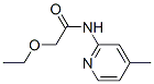 Acetamide, 2-ethoxy-N-(4-methyl-2-pyridinyl)- (9CI) Struktur