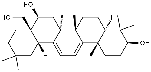 SAIKOGENIN B Struktur