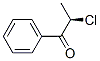 1-Propanone, 2-chloro-1-phenyl-, (2R)- (9CI) Struktur