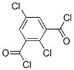 2,5-Dichloroisophthalic acid dichloride Struktur