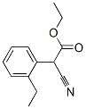 Benzeneacetic acid, alpha-cyano-2-ethyl-, ethyl ester (9CI) Struktur