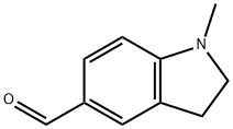 1-Methylindoline-5-carboxaldehyde Struktur