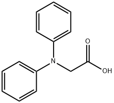 (DIPHENYLAMINO)ACETIC ACID Struktur