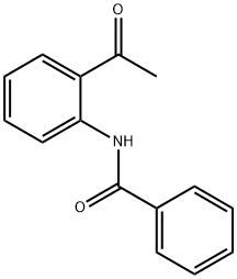 N-(2-acetylphenyl)benzamide Struktur